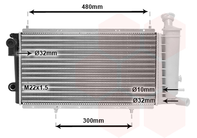 Radiator racire motor