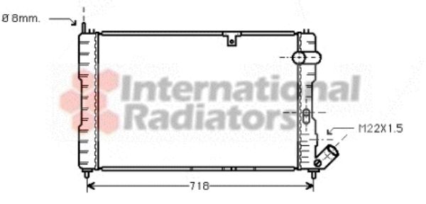 Radiator racire motor