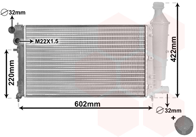 Radiator racire motor