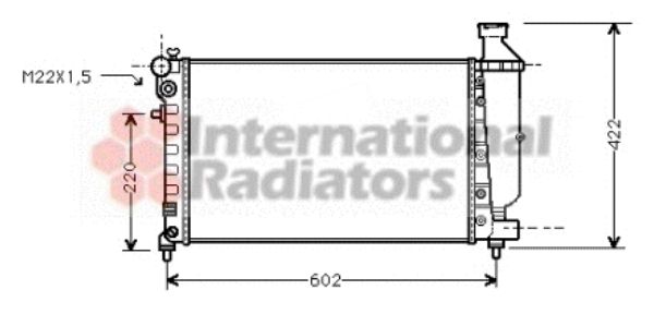 Radiator racire motor