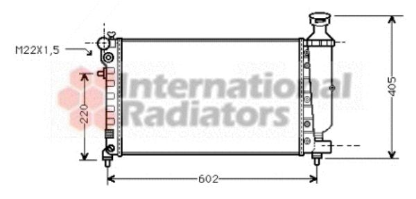 Radiator racire motor