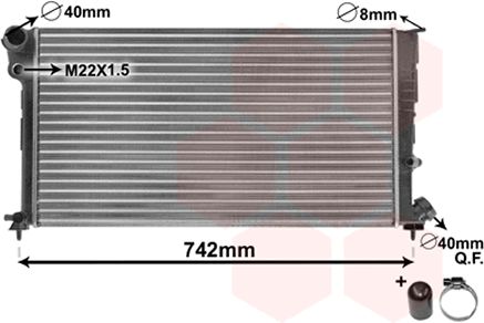 Radiator racire motor