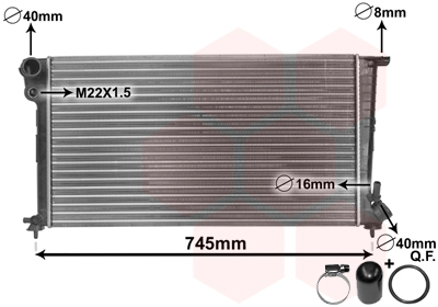 Radiator racire motor