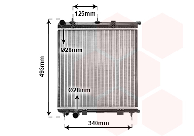 Radiator racire motor