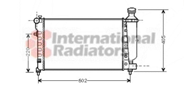 Radiator racire motor