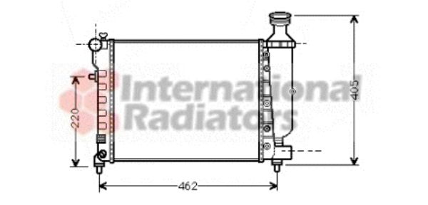 Radiator racire motor