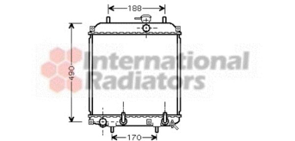 Radiator racire motor