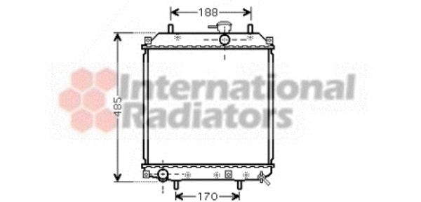 Radiator racire motor