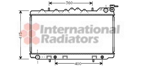 Radiator racire motor