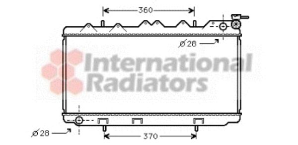 Radiator racire motor