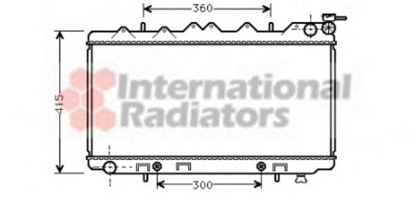 Radiator racire motor