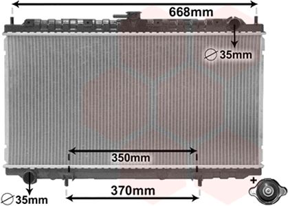 Radiator racire motor