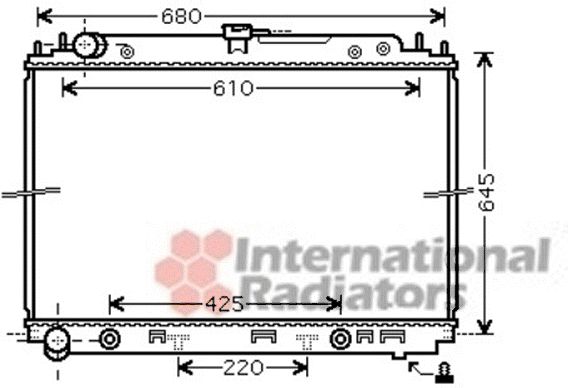 Radiator racire motor