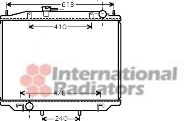 Radiator racire motor