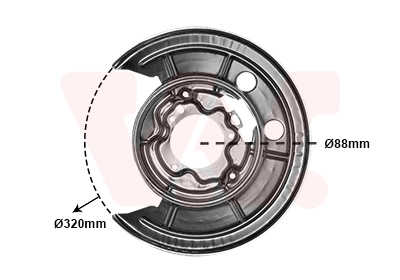 Protectie stropire disc frana