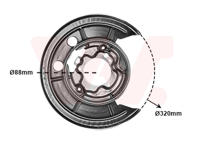 Protectie stropire disc frana