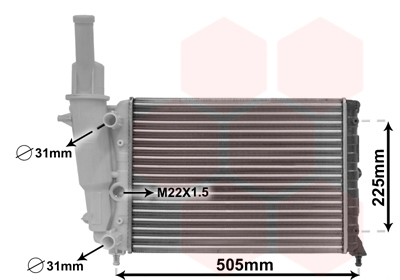 Radiator racire motor