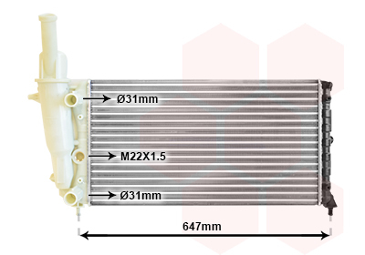 Radiator racire motor