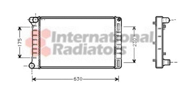 Radiator racire motor