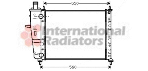 Radiator racire motor