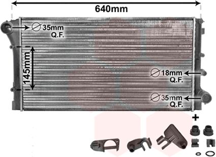 Radiator racire motor