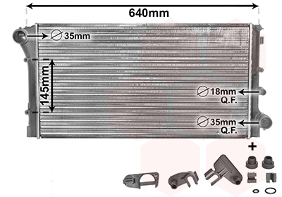 Radiator racire motor