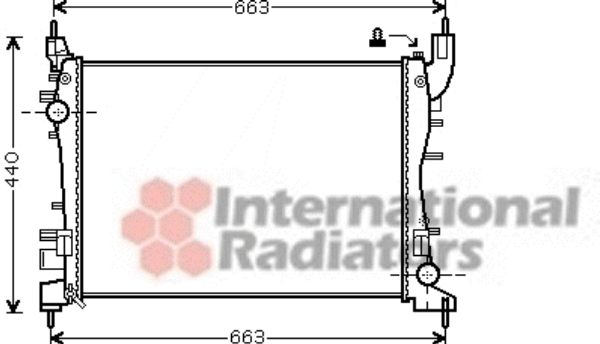 Radiator racire motor