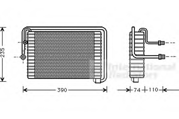 Evaporator aer conditionat