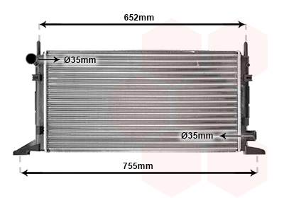 Radiator racire motor