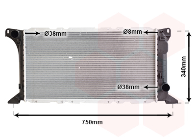 Radiator racire motor