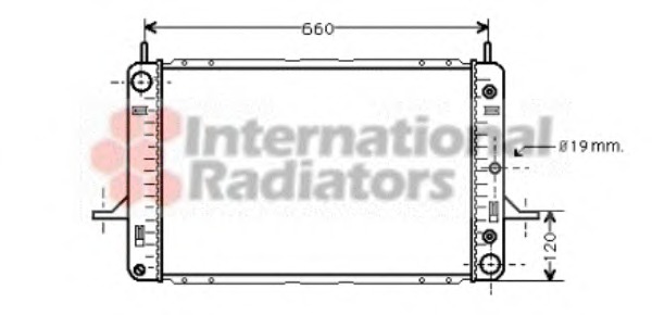 Radiator racire motor