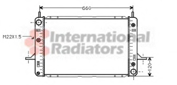 Radiator racire motor