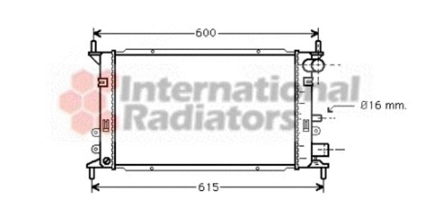 Radiator racire motor