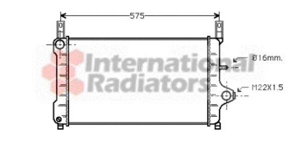 Radiator racire motor