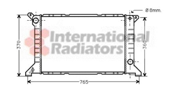 Radiator racire motor