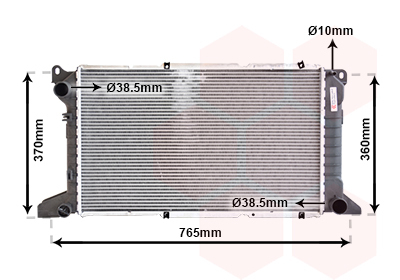 Radiator racire motor