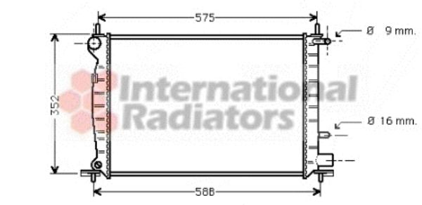 Radiator racire motor