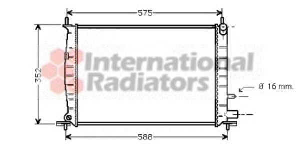 Radiator racire motor