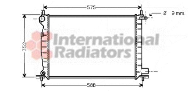 Radiator racire motor