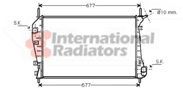 Radiator racire motor