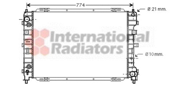 Radiator racire motor