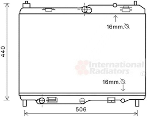 Radiator racire motor