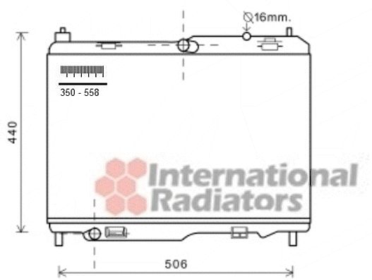 Radiator racire motor