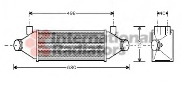 Intercooler compresor