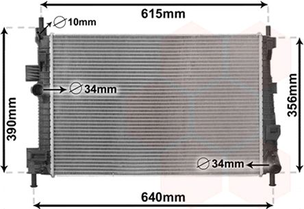 Radiator racire motor