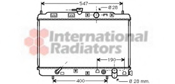 Radiator racire motor