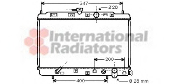 Radiator racire motor