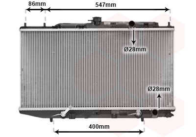 Radiator racire motor