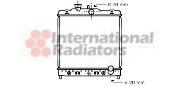 Radiator racire motor