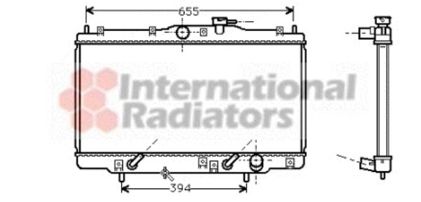 Radiator racire motor